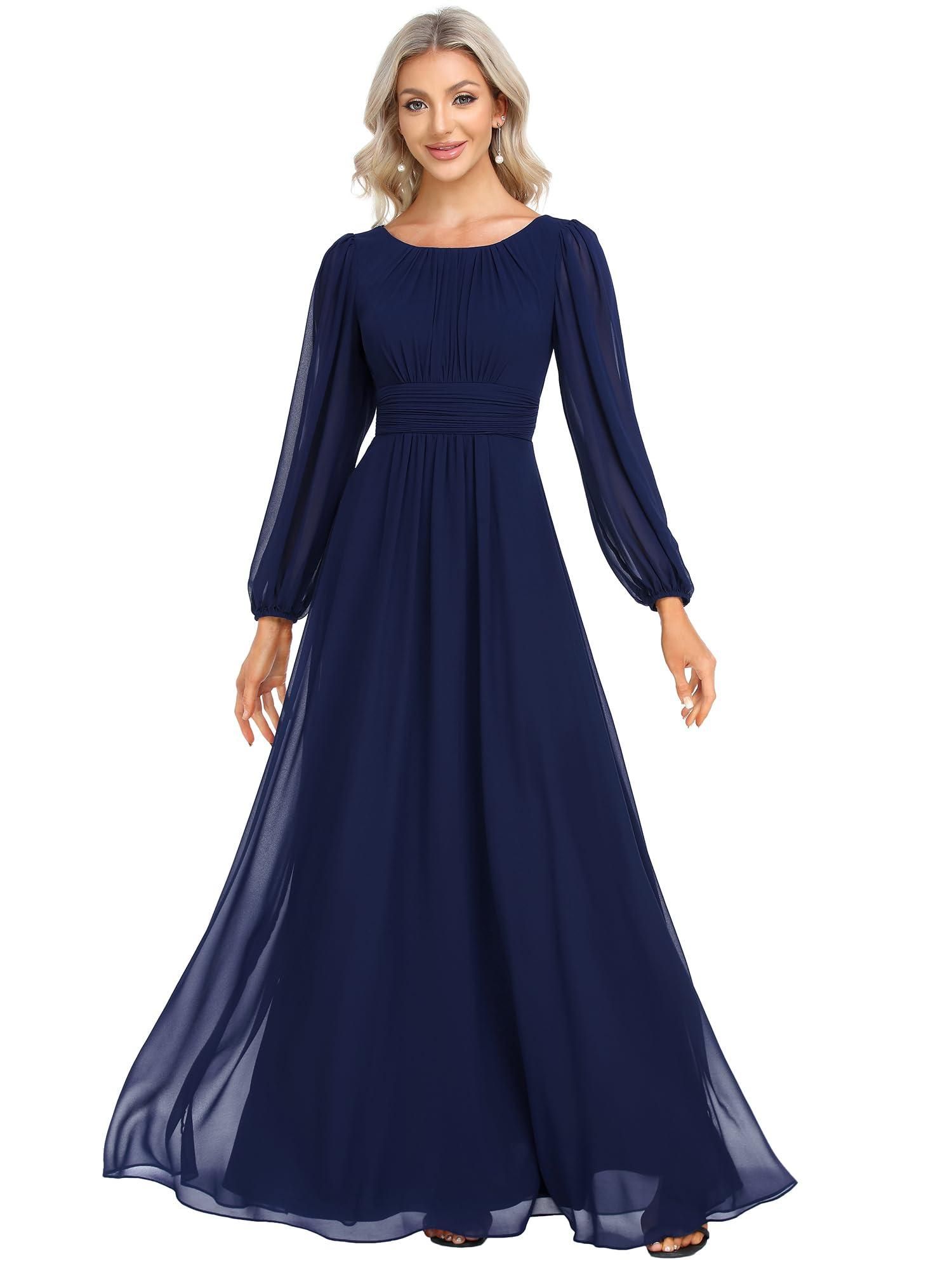 SCOMCHIC Damen Maxikleid Übergröße – Mit Sweetheart-Ausschnitt & Rüschenärmeln, Perfekt Für Hochzeit & Abend