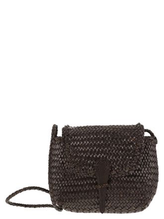Dragon Mini City Bag gewebte Ledertasche