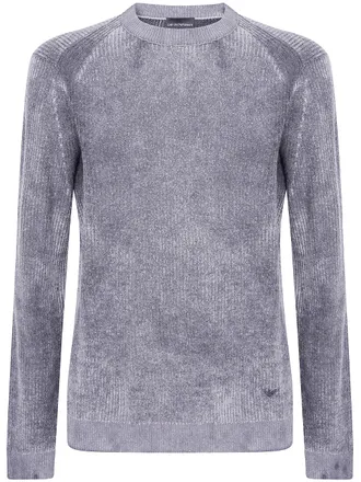 Emporio Armani Sweater Wool Blend Round Neck
