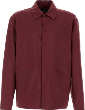 Herno Giacca-camicia in nylon - Rosso