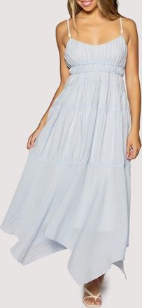 Lost + Wander Oasis Handkerchief Hem Maxi Dress in Light Blue at Nordstrom, Size X-Small