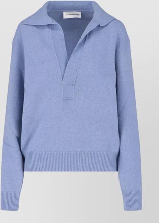 Victoria Beckham cashmere merino wool crewneck sweatshirt