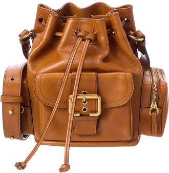 Chlo&eacute; Leather Bucket Bag