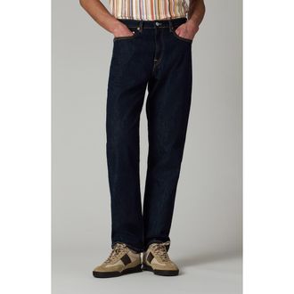 Paul Smith Relaxed Taper Fit Jeans in Rinse Wash at Nordstrom, Size 38