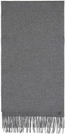 Giorgio Armani Grey Cashmere Scarf
