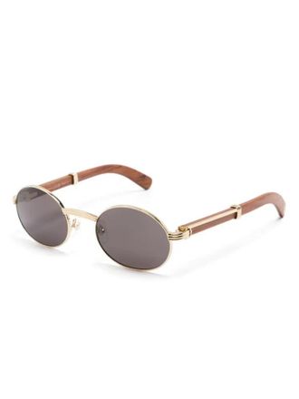 Cartier CT0464S Sunglasses - Gold