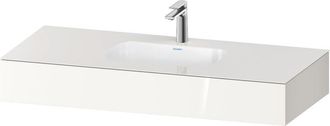 Duravit Qatego Lavabo Encastrado Con Consola, 1200x550x170mm, - Duravit