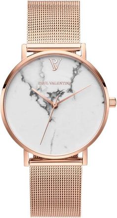 Paul Valentine Horloges - Dames - Horloges - Geel - ONE Size - Accessoires