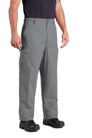 Propper Mens BDU Zipper Fly Battle Rip Pant Work Utility, Grey, M Shorts
