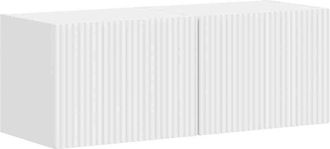 vidaXL Mueble De Tv Montado En La Pared 2 Pcs 60 X 31 X 29.5 Cm Vidaxl