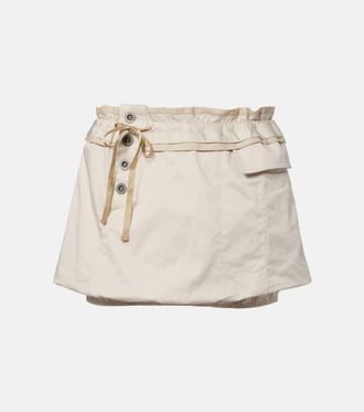 Isabel Marant Jamily cotton-blend miniskirt