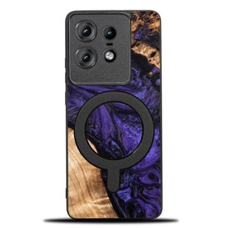 OEM Funda Bewood Unique Para Motorola Edge 50 Pro - Violeta Con Magsafe