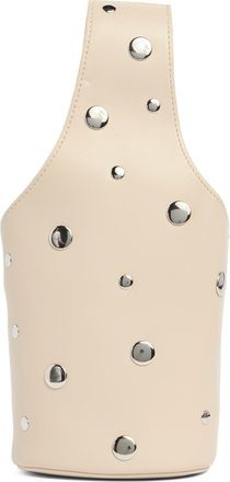BCBGeneration Mini Studded Faux Leather Bucket Bag in Almond at Nordstrom Rack