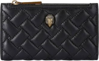 Kurt Geiger leren portemonnee Kensington zwart
