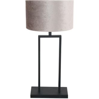 Steinhauer L&aacute;mpara De Mesa - Stang - Negro - Metal Velours - Steinhauer