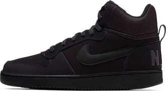 Nike Court Borough Mid Black 838938-003