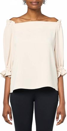 Trina Turk Equinox Top In Ecru