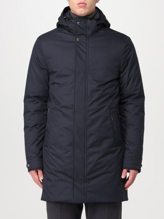 Moorer Parka imbottito in piuma doca con cappuccio e finitura impermeabile