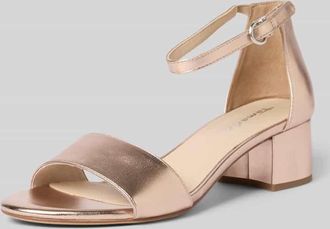 Tamaris Tamaris Sandaletten mit breiter Schaftbr&uuml;cke in Rose Gold, Gr&ouml;&szlig;e 36