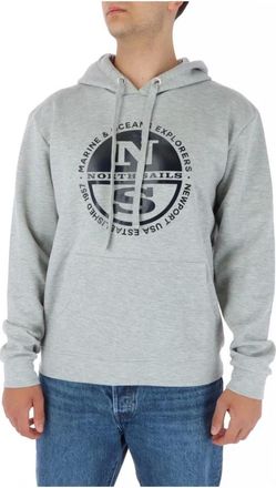 North Sails Uomo, Felpe, Grigio, 2Xl, new