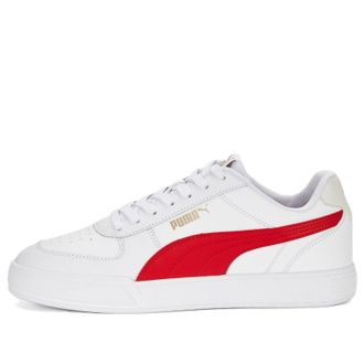 Puma Caven Trainers White Red 380810-25
