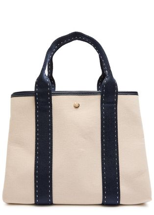 Rue de Verneuil Travers&eacute;e L Sellier Canvas Tote bag - White - One Size