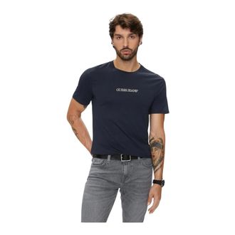 Guess T-Shirt - - Tops - Uomo - Blu - S