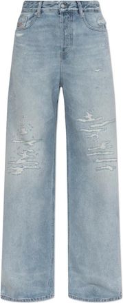 Diesel Jeans 1996 D-Sire - Dames - Loose Fit Jeans - Blauw - W27 L32 - Katoen - Jeans