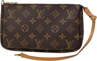 Louis Vuitton Brown Monogram Monogram Pochette Pouch (Pre-Owned)