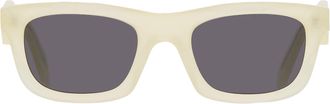 Prada Grey Rectangular Ladies Sunglasses PR C06S 21G08Z 50