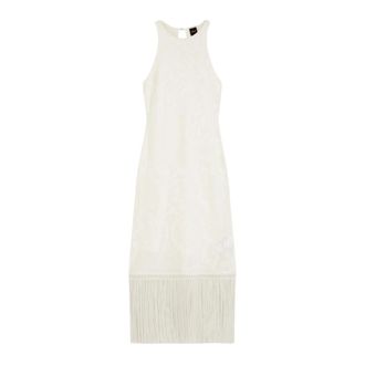 HUGO BOSS Kleedjes, Dames, Wit, S, Katoen, C Farseille 50559734 Jurk