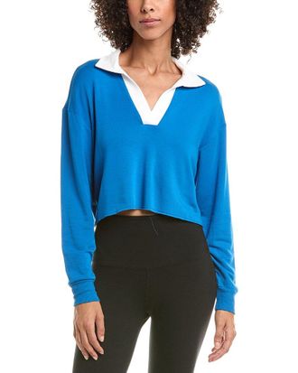 SPLITS59 Joan Fleece Polo Sweatshirt