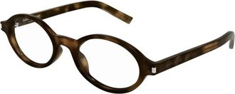 Saint Laurent Jeanne Optical Frame - female - Saint Laurent - Glasses - Brown - 50 MM - Accessories