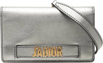 Dior Pre-owned JAdior Clutch con Catena - - Pre-owned - Donna - Grigio - ONE SIZE
