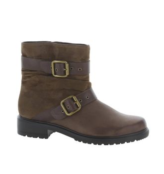 Munro Womens Dallas Boots In Brown Leather