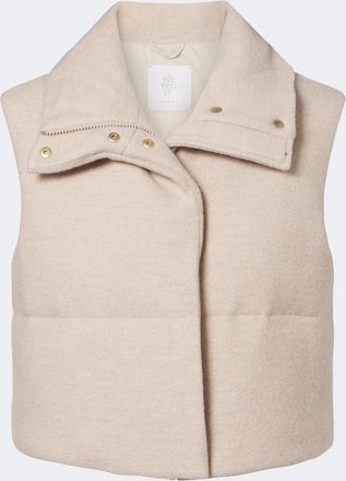 Eleventy Wool down vest