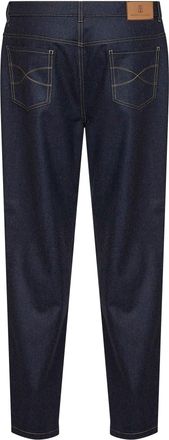 Brunello Cucinelli Mens Trousers Virgin Wool Flannel Blue