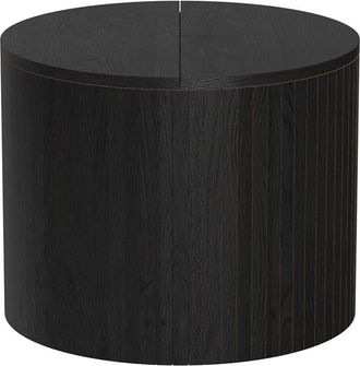 Vicco Mesa Baja Tavilo, Negro/roble, 48 X 48 Cm, Vicco