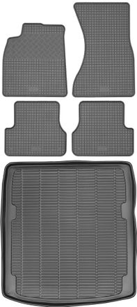 OEM Juego De Alfombrillas De Goma Para Coche Y Maletero Para Audi A6 C7 Sed&aacute;n (2011-2018)