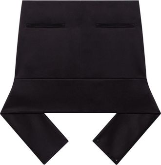 Courr&egrave;ges Belted Mini Skirt