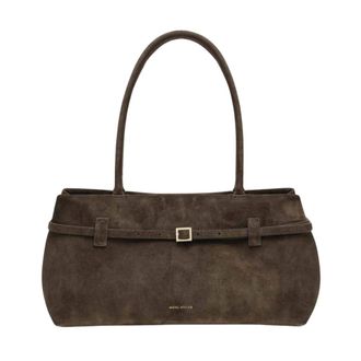 Manu Atelier Stylish Handbag Le Cambon East West - female - Manu Atelier - Shoulder Bags - Green - ONE SIZE - Bags