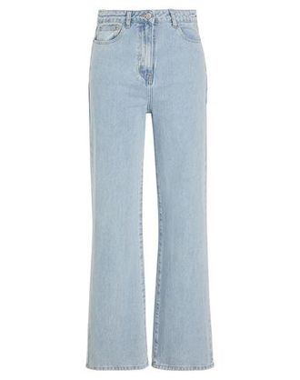 8 by YOOX ORGANIC COTTON DENIM MID-RISE RELAXED JEANS