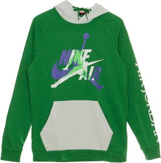Nike Jordan Lichtgewicht Hoodie Klassiekers met Capuchon - Heren - Sportshirts - Groen - XL - Katoen - Fitness