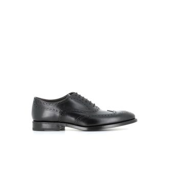 Henderson Schoenen - Heren - Nette schoenen - Zwart - 41 1/2 EU - Leer - Schoenen