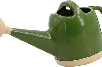 OEM Regadera De Pl&aacute;stico De 4 Litros Con Cabezal Rociador Para Plantas De Interior Y Jard&iacute;n, Color Verde Oliva