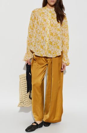 AllSaints Lola Trousers, Womens, Gold