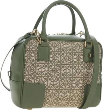 Loewe Borsa Pre-owned - - Pre-owned - Donna - Verde - ONE SIZE