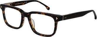 Lozza Brown Cellulose Acetate Glasses Mens (Frames)