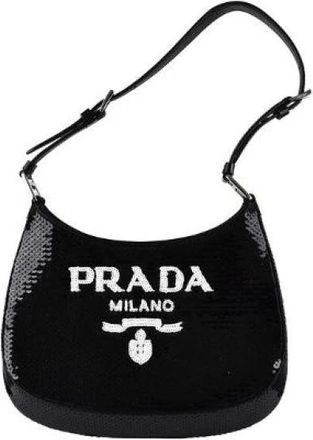 Prada Tassen, Dames, Zwart, ONE Size, Leer, Leather prada-bags