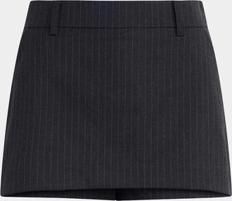Favorite Daughter The Spencer Pinstriped Skort